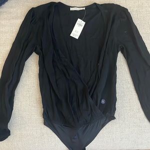 Abercrombie and Fitch plunge bodysuit